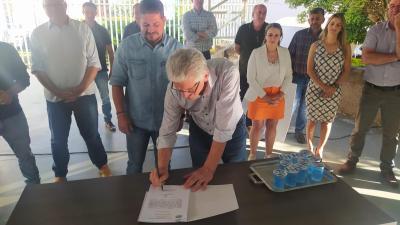Aconteceu nesta TerÃ§a (25) o pagamento do ImÃ³vel Rural da Agro Laranjeiras 